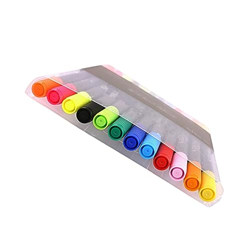 EXCEART 12St Malstift Aquarell-Pinsel-Marker Aquarellstift Markierungen Pastell-Textmarker schreibkladde calligraphy stifte Pinselstifte zeichnen Graffiti-Farbstift Plastik Colorful von EXCEART