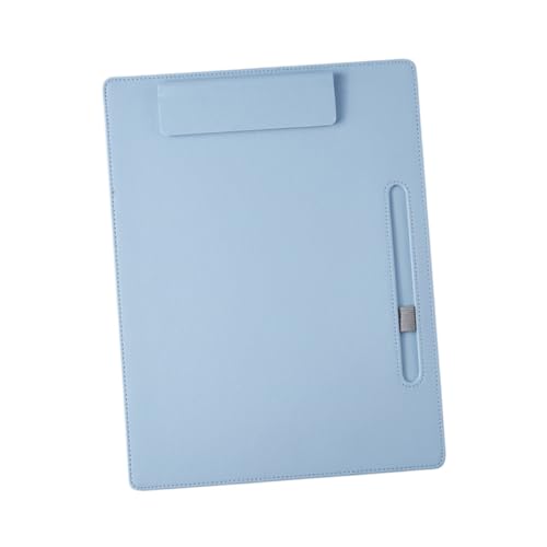 EXCEART 1Stk Aktenordner Halter Mehrzweck-Klemmbrett A4-Ordner-Zwischenablage Dokumentclips dokumentieren schreibtafel buchstabentafel kreativer Ordner stationärer Platinenclip pp Sky-blue von EXCEART