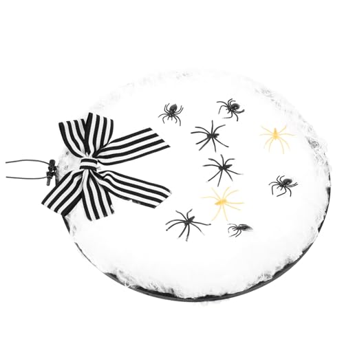 EXCEART 1Stk Halloween-Tür hängt halloween anhänger halloween party Halloween spider ornament Halloween decoration with embroidery halloween Wohnkultur Festivaldekorationen Stoff von EXCEART