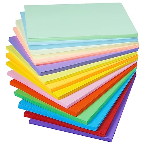 EXCEART 200 Blatt Origami Bastelpapier Kinderpapier Papier für Computerpapier Pastellpapier Geschenkideen zur Hochzeit buntes Papier Sternenpapier farbiges Papier Scrapbook-Papier von EXCEART