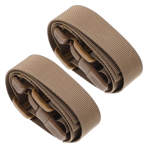 EXCEART 2st Verstellbare Rucksackgurte Minidüse Griff Waschbecken Abnehmbarer Schlauch Elektrischer Booster Anhang Lanyard Umhängeband Schultaschengürtel Mit Schnalle Düse Düse Khaki Nylon von EXCEART