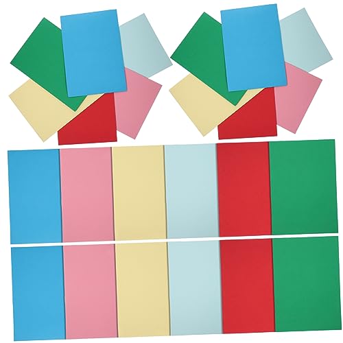 EXCEART 3 Sätze Blaues Sonnenbasispapier Doppeldruckpapier Fluoreszierendes Druckpapier Kreisförmiges Kaschmir Soft Up Druckpapier Bedruckbares Druckpapier Basteldruckpapier 24 Blatt * 3 von EXCEART