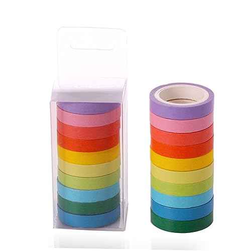 EXCEART 30St Papier Klebeband scrapbooking zubehör the washi tape Washi Papierband Geschenkidee handmade sticker washi+-+tape Bronzierendes Papierband Tagebuchhandkonto Washi-Papierband von EXCEART