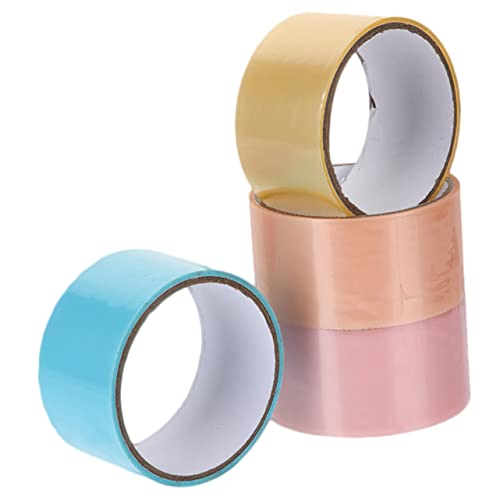 EXCEART 4 Rollen Goo-Ball-Tape UV-Klebeband Klebequadrate doppelseitig doppelseitiges Schaumklebeband Pappband DIY Klebeband klebriges Ballband klebrige Kugelbänder Plastik von EXCEART