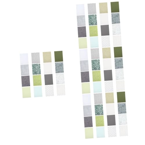 EXCEART 4 Sätze Handkonto Mit Gemischtem Materialpaket Handgefertigtes Scrapbook-papier Aus Netzstoff Scrapbook-tagebuch-kit Bastelpapier Zum Selbermachen Schrottbuchpapier 30 Stück * 4 von EXCEART