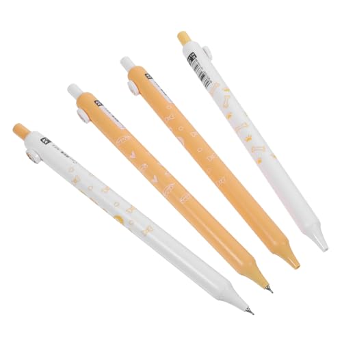 EXCEART 4 Stück Gelstift-Set Hundestift Gelstift testen Schulstift Tintenstifte Tinte Gelstift zarter neutraler Gelstift Cartoon-Hund Füller liebe Hunde Kugelschreiber Büro Hündchen Abs von EXCEART