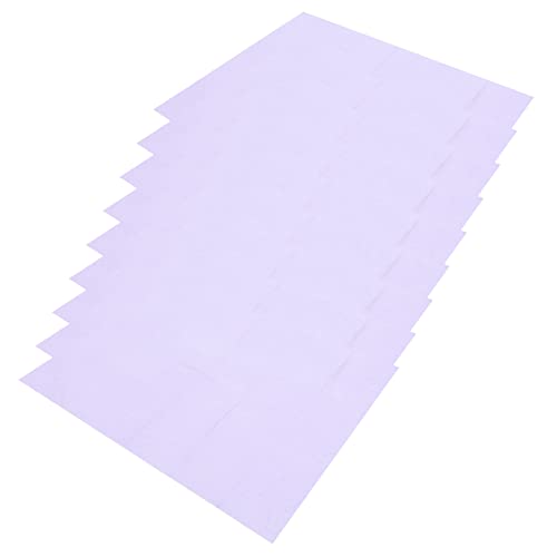 EXCEART 40 Blätter Taschentuch Schablonenpapier Konstruktionspapier Falthaus Bastelpapier Kombinationsquadrat Falten Scrapbook-papier Scrapbooking-papier Pastell Dünnes Faltpapier Lavender von EXCEART