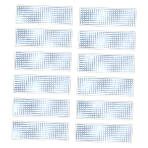 EXCEART 40St Bandspender Empfangsbedarf Pappband selbstklebendes Klebeband doppelseitiges klebeband aufbewahrungsschale würfelunterlage Büro-Tape-Boards Washi-Tape-Halter Plastik Blue von EXCEART