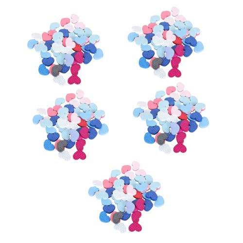 EXCEART 5 Sätze Liebe Bedruckte Holzperlen Bastelset Basteln Für Decor Valentinstag Dekorationen Edelstein Herz Lose Holzperlen Zubehör Zur Schmuckherstellung 200 Stück * 5 von EXCEART