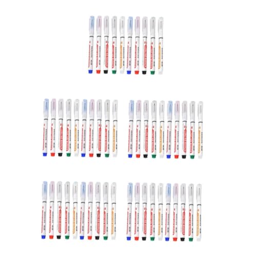 EXCEART 5 Sätze Markierstift Mit Langer Spitze Wasserfester Stift Markierungswerkzeug Zimmermannsmarker -tintenmarker Permanentmarker Holzbearbeitungsstift Plastik 10 Stück * 5 von EXCEART