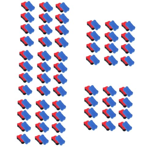 EXCEART 5 Sätze Whiteboard-radierer Whiteboard-radiergummis Für Das Klassenzimmer Wiederverwendbare Filzradierer Tragbarer Trockenlöscher Tafelradierer Eva Filztuch 24 Stück * 5 von EXCEART