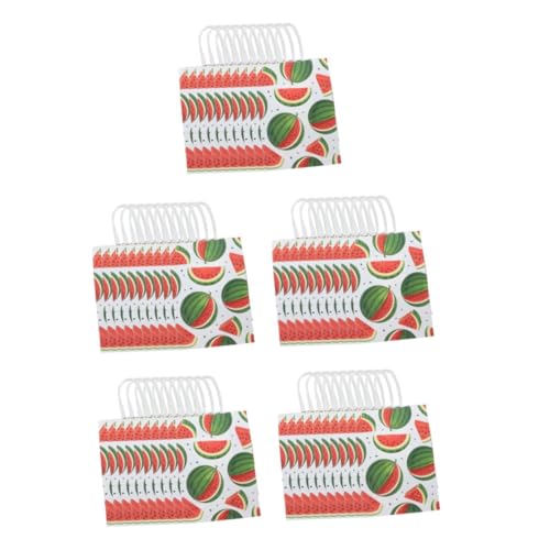 EXCEART 5 Sätze Zubehör Für Wassermelonen Geschenkverpackung Snackbeutel Vielseitige Geschenktüten Papiertüten Für Obst Papiertüten Für Den Schulanfang Kraftpapier 12 Stück * 5 von EXCEART