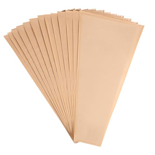 EXCEART 50 Stück Blumenverpackungsbeutel geschenkverpackung verpackung papiertaschen Verpackungshüllen weiße Papiertüten Rosenverpackungsbeutel Rosen-Geschenkpapier Khaki von EXCEART