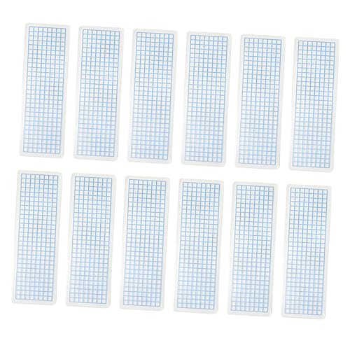 EXCEART 50 Stück Klebeband Spendertafel Whiteboards Leichte Klebebandtafeln Klebeband Separate Tafeln Klebeband Verpackungstafeln Washi Tape Organizer Klebeband Mustertafeln von EXCEART