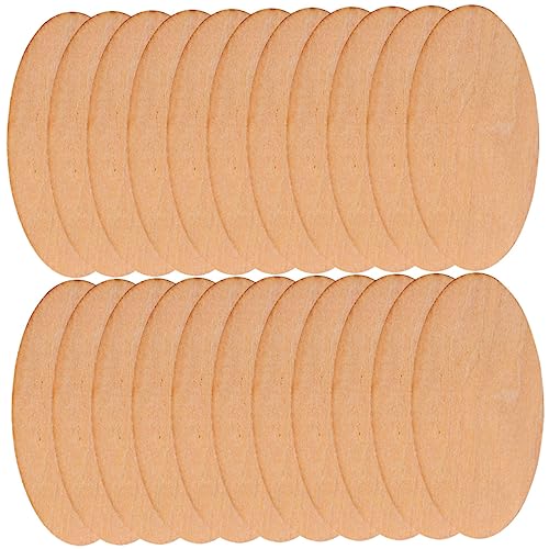 EXCEART Holzscheiben 50 Stück Ovale Ausschnitte Unbehandeltes Holz Bastelmaterial Rohlinge Zur Dekoration 2 Mm Sicher für Jungen und Mädchen EXCEART Holzscheiben 50 Stück Ovale Ausschnitte Unbehandeltes Holz Bastelmaterial Rohlinge Zur Dekoration 2 Mm Sicher für Jungen und Mädchen von EXCEART