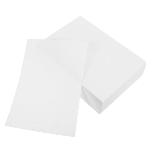 EXCEART 500 Stk Druckerpapier Hochwertiges Druckpapier Standard Druckpapier leeres Druckpapier Stifttisch Produktpapier Kartenmaterial für Drucker Büropapierprodukte 70 g Papier Weiß von EXCEART