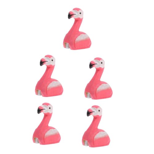 EXCEART 5st Flamingo-bleistiftspitzer Bleistiftspitzer Für Buntstifte Bleistiftspitzer-klassenzimmer Eyeliner- Schulmaterial Für Süßer Make-up- Metall Rosy von EXCEART