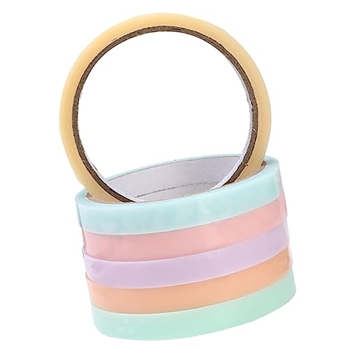 EXCEART 6 Rollen Kugelband eintauchen klebeband doppelseitig double sided tape funny toys Punktaufkleber Massenband klebrige kugeln selber machen Dekompressionskugeln Klebeband Plastik von EXCEART