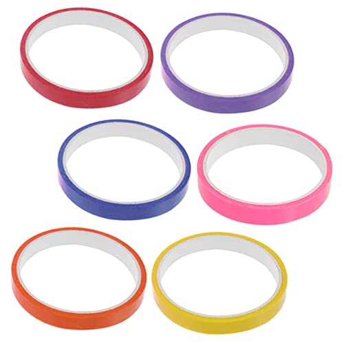 EXCEART 6 Rollen klebriges Ballband Dekompressionsspielzeug klebeband selber machen stressabbau spielzeug dekompressions spielzeug Sticky Balls Tape zum Entspannen Freizeitspielzeug von EXCEART