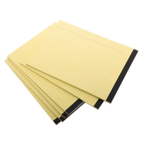 EXCEART 6 Stück Notebook -notizblock College -vorräte Planer Zu Tun Liniertes Notizbuch Mini-notizblöcke Besprechung Notizblock Lehrernotizbuch Roher Holzstoff Yellow EXCEART 6 Stück Notebook -notizblock College -vorräte Planer Zu Tun Liniertes Notizbuch Mini-notizblöcke Besprechung Notizblock Lehrernotizbuch Roher Holzstoff Yellow von EXCEART