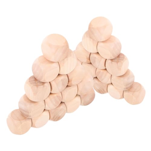 EXCEART 60Stücke Leere Holzwürfel Unbehandelte DIY Bastelblöcke für Spiele für Brettspiele Partys und Bastelarbeiten Robuste Konstruktion und Optimale EXCEART 60Stücke Leere Holzwürfel Unbehandelte DIY Bastelblöcke für Spiele für Brettspiele Partys und Bastelarbeiten Robuste Konstruktion und Optimale von EXCEART