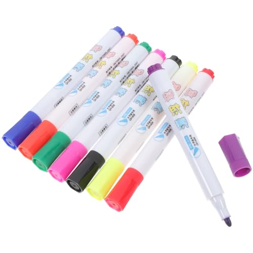 EXCEART 8St schwebender Stift mehrfarbiger stift stifte radierbare stifte marker pen aqua stifte löschbar weiße Tafel Planke Whiteboardstift mehrfarbige Lackmarker Plastik von EXCEART