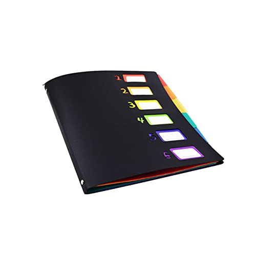 EXCEART A4 Regenbogenfarbener Expanding File Folder Dokumentenmappe Mit Mehreren Fächern Ideal Für Büro Und Schule Organizer Für Unterlagen Farbenfroh Und Praktisch von EXCEART