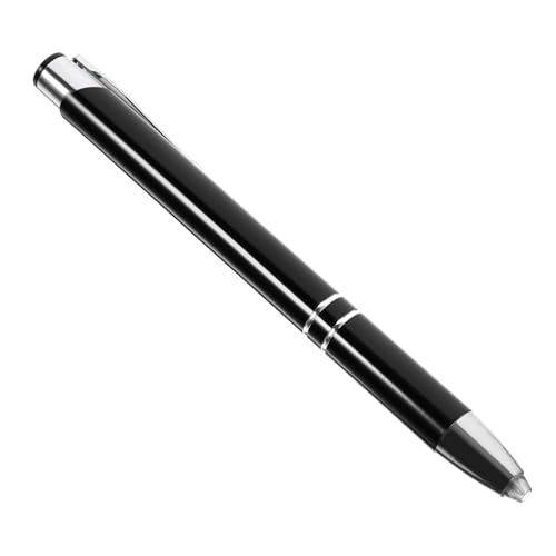 EXCEART Beleuchteter Kugelschreiber zappeln Sensor Stifte feine Spitze Kugelschreiber für Damen Glühbirnen stylus stift handystift stylus pens LED-Metallstifte Stift mit Licht Abs Black von EXCEART