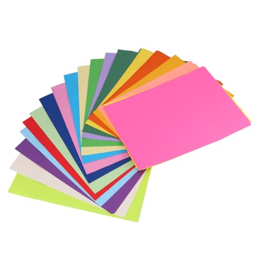 EXCEART Buntes Origami Papier Set Doppelseitiges Bastelpapier Lebhaften Farben Für Und Erwachsene Ideal Für DIY Projekte Und Kreatives Basteln von EXCEART