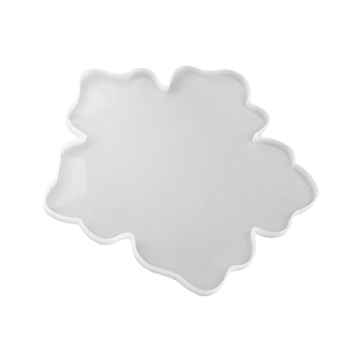 EXCEART DIY Silikonform Für Blumenförmige Anhänger Kreative Epoxidharz Gießform Für Untersetzer Und Deko Ideal Für Studio Und Heimgebrauch Größe L von EXCEART