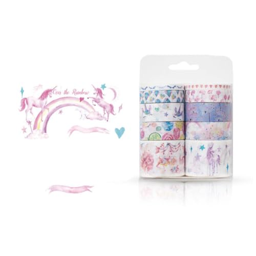 EXCEART DIY Washi Tape aufkleber scrapbook gemälde bastelzeug sticker washi+-+tape schulsachen aufklebebuchstaben papierklebeband geschenkeidee noteboon gewebe Washi-Tape Washi-Klebeband von EXCEART