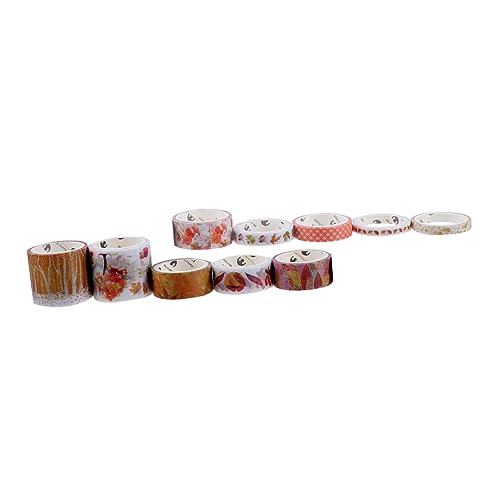 EXCEART Einzigartiges Handkonto-washi-tape-set 2 Schachteln mit Dekorativen Klebebändern Stark Doppelseitig Sicher für Jungen und Mädchen für Kreative Projekte von EXCEART