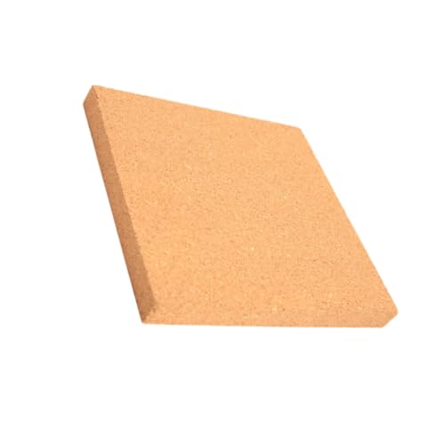 EXCEART Handgefertigtes Leder DIY Pad Mit Korktafel Selbstklebende Korkplatte Für Pinnwände Kreative Bastelprojekte Und Unterlage Für öbel Ideal Für Zuhause Und Büro von EXCEART