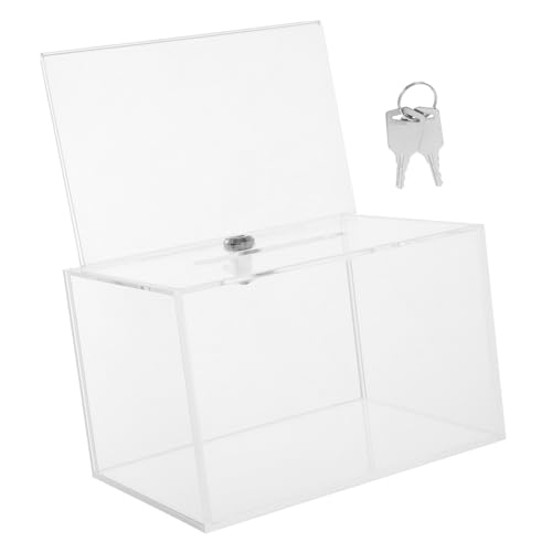 EXCEART Kasten Vorschlagsbox Transparent Acryl von EXCEART