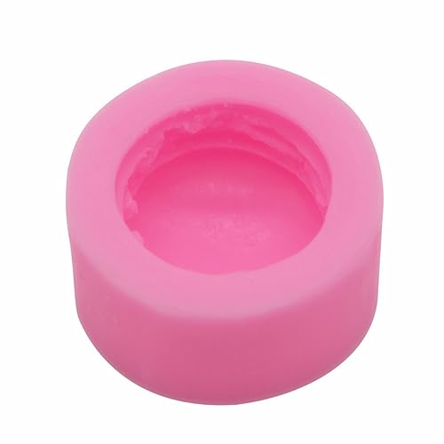 EXCEART Kerzenformen Giessform Silikon Silikonbonbons Silikonformen Mit Antihaftbeschichtung Rosa von EXCEART