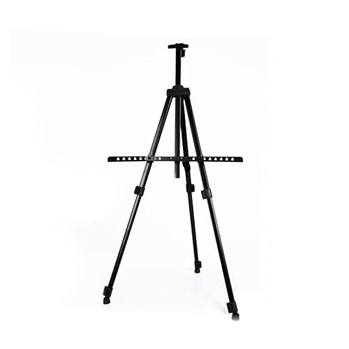 EXCEART Malstaffelei tripod dreibein stativ totebags skizzen schleifteller metallböcke Posterständer handbags handtadche etagerieständer Display-Stativ Lackierständer Malerei Stativ Black von EXCEART