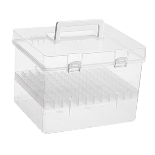 EXCEART Marker- Marker Heftklammer-Organizer Stift-Organisator Transparentes Stifteetui Markierungshalter transparente Boxen zur Aufbewahrung Plastik von EXCEART