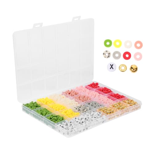 EXCEART Polymer Perlen Set Für DIY Schmuckherstellung Mit Farbigen Kleinen Perlen Für Armbänder Halsketten Bastelprojekte Langlebig Und Vielseitig EXCEART Polymer Perlen Set Für DIY Schmuckherstellung Mit Farbigen Kleinen Perlen Für Armbänder Halsketten Bastelprojekte Langlebig Und Vielseitig von EXCEART
