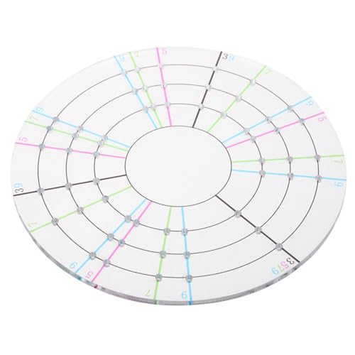 EXCEART Separater Körper Werkzeuge Zum Beschneiden Von Töpferscheiben Töpferzubehör Scoring-tool-keramik Beschneidewerkzeuge Keramik Werkzeug Zum Beschneiden Von Töpferwaren Acryl von EXCEART