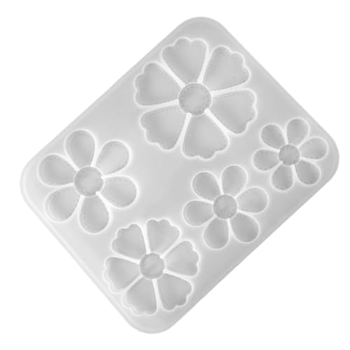 EXCEART Silicone Petal Shape Mould Für DIY Dekoration Vielseitige Gießform Für Kreative Bastelprojekte 5 Blütenblätter Ideal Für Kunsthandwerk Und Schmuckdesign von EXCEART