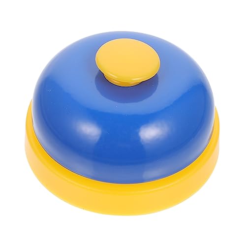 EXCEART Spielglocke Hundeklicker für das Training Fahrradklingel Hundeknöpfe Pfeife goldene Glocken hühner spielsachen für ringery Rufglocke Tischspiel Glocke Metall Blue von EXCEART