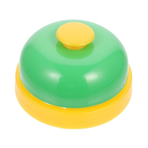 EXCEART Spielglocke küche kueche kichen rezeptionsklingel Empfangsklingel Klingglöckchen klingel für hundehalsbänder für katzen Tür Babyphone Rufglocke Hundetrainingsglocke Plastik Green von EXCEART