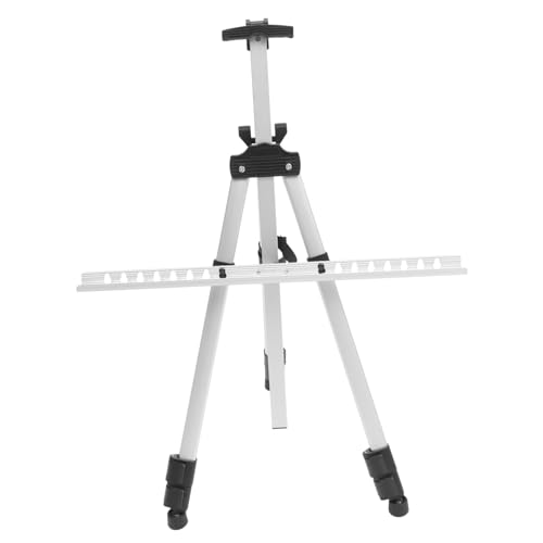 EXCEART klappbare Staffelei Kunst Staffelei Präsentationsständer Malstaffelei Anzeigen tripod terassenliege brillenetui Ausstellungsstand für die Schule Willkommensschildständer Polyester von EXCEART