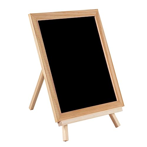 EXCEART kleine Tafel kinder staffelei kinderstaffelei staffelei für kinder Pädagogisches Spielzeug educational toys Tafel schreiben Kinder stehen Staffelei Malbrett aus Holz Bambus von EXCEART