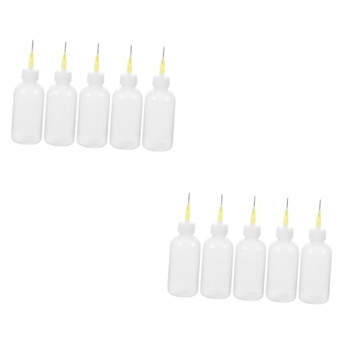 EXCEART spitze Flasche Keramikwerkzeug 10 Stk kleiner Spritzer Kleber Squeeze-Flaschen Nadel Flaschenspitzen Töpferwerkzeuge Ton Nadelflasche Plastikflasche Glasur Spender Präzisions Dosierflasche EXCEART spitze Flasche Keramikwerkzeug 10 Stk kleiner Spritzer Kleber Squeeze-Flaschen Nadel Flaschenspitzen Töpferwerkzeuge Ton Nadelflasche Plastikflasche Glasur Spender Präzisions Dosierflasche von EXCEART