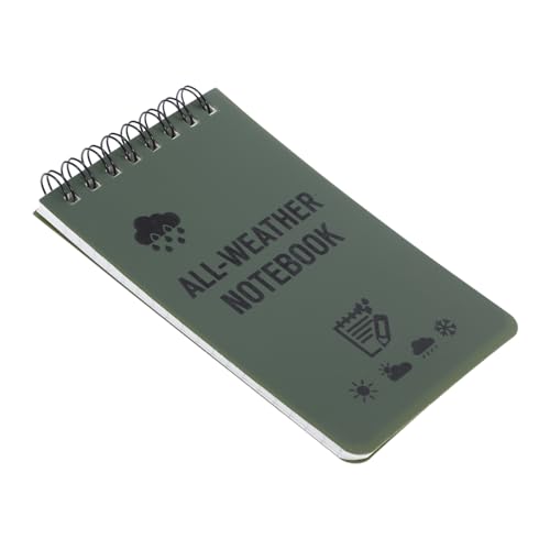 EXCEART wasserfester Notizblock kleiner Notizblock Schreibblock Multifunktions-Planungsblock Notizbuch im Taschenformat glatter Schreibplanblock Mini-Notizbuch Papier Green von EXCEART