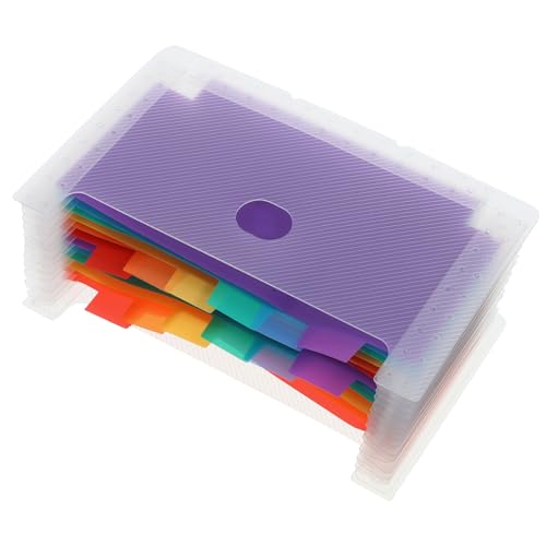 Ordnercontainer aufbewahrungsdose storage boxes verstauungsboxen dokumententaschen schreibwaren organizer Strampler Datei Kleidung Dokumentenorganisator Rechnungsorganisator PVC EXCEART von EXCEART