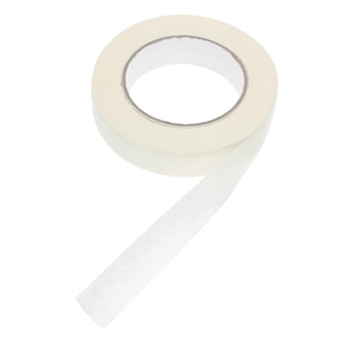 EXHUMKY 1 Rolle Abdeckband Farbband malerbedarf weißes klebeband Zeichenbänder für Studenten abreißbares Klebeband Papierbänder Klebebänder Klebeband für Maler strukturiertes Papier Beige von EXHUMKY