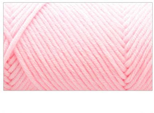 EXQUILEG 2 Stück Wolle Zum Stricken Strickwolle Dicke Weich Handstrickgarn Baumwollgarn für Häkeln und Kunsthandwerk(2x100g) (Rosa) von EXQUILEG