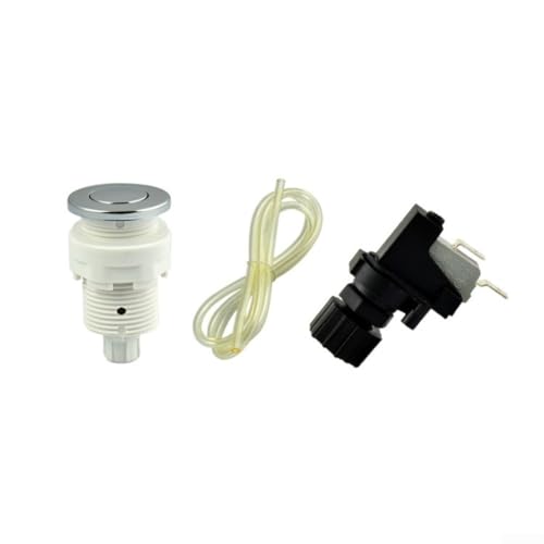 Spa Air Switch Button Kit, kompakte Größe, geeignet für die meisten Motoranschlusskästen (28 mm) von EXTRWORY